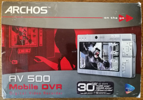 Archos 500 mobile - av, 30gb