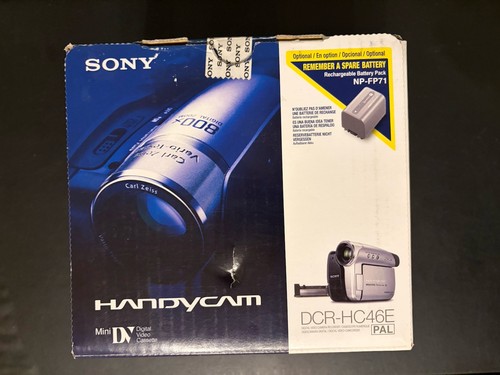 Sony handycam dcr hc46e pal - dcr-hc46e,
