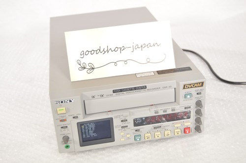 Sony dsr dvcam - sony, dsr-45