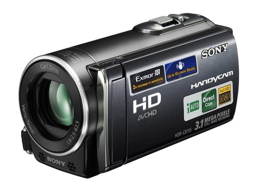 Sony handycam hdr cx115e - sony,