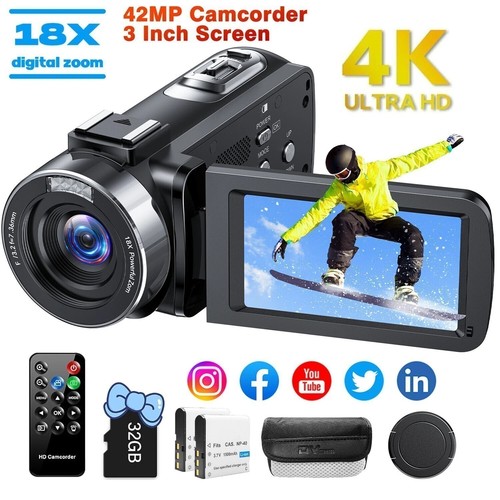 Videokamera camcorder 42mp - videokamera, 4k
