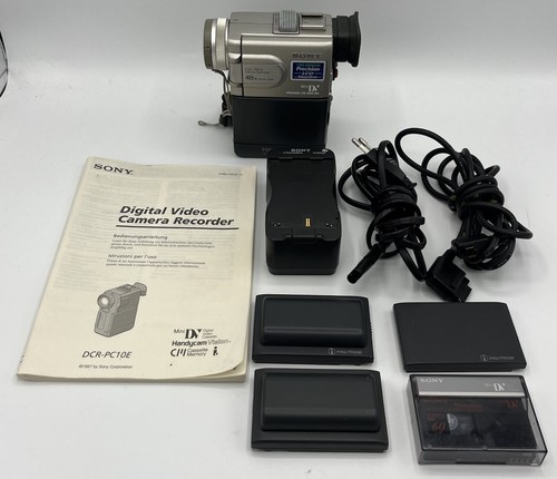 Sony dcr pc10e minidv - sony,