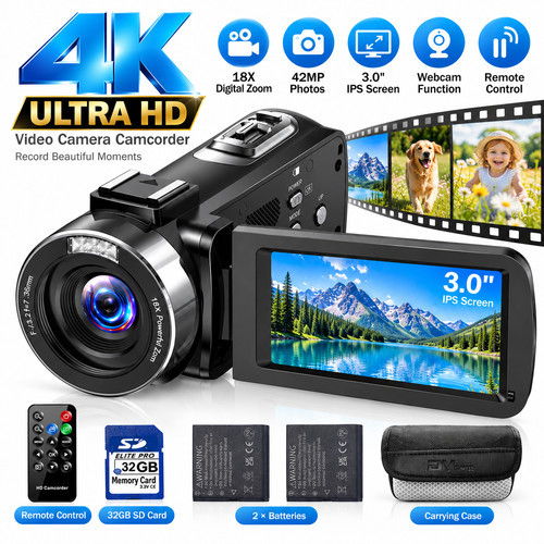 Videokamera 42mp - 4k,
