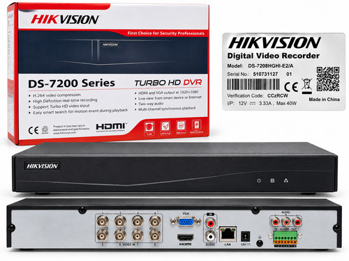 Hikvision 7208hghi a - hikvision, ds-7208hghi-e2/a